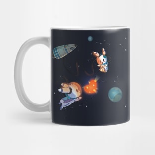 Bunnies Space Love Mug